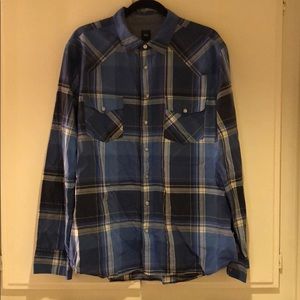 Long sleeve gap button down shirt